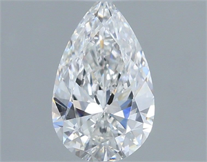 Picture of Natural Diamond 0.50 Carats, Pear with  Cut, F Color, VS1 Clarity and Certified by GIA