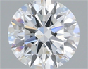 Diamante Natural 0.50 quilates, Redondo , Color F, claridad SI1 y certificado GIA