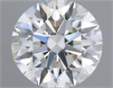 Diamante Natural 0.80 quilates, Redondo , Color I, claridad VS2 y certificado GIA