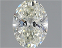 Diamante Natural 0.80 quilates, Ovalado , Color K, claridad VVS2 y certificado GIA