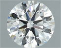 Diamante Natural 0.82 quilates, Redondo , Color I, claridad IF y certificado GIA