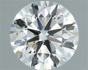 Foto Diamante Natural 0.82 quilates, Redondo , Color I, claridad IF y certificado GIA de