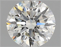 Natural Diamond 0.80 Carats, Round with Excellent Cut, J Color, VVS2 Clarity and Certified by IGI