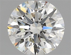 Picture of Natural Diamond 0.80 Carats, Round with Excellent Cut, J Color, VVS2 Clarity and Certified by IGI