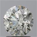 Natural Diamond 1.24 Carats, Round with Excellent Cut, L Color, VVS2 Clarity and Certified by GIA