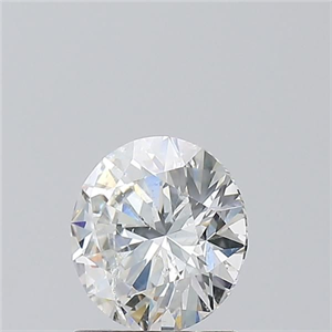 Picture of Natural Diamond 1.03 Carats, Round with Excellent Cut, G Color, I1 Clarity and Certified by GIA