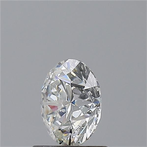 Picture of Natural Diamond 1.01 Carats, Round with Excellent Cut, H Color, I1 Clarity and Certified by GIA