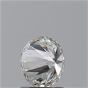 Natural Diamond 1.00 Carats, Round with Very Good Cut, H Color, I1 Clarity and Certified by GIA