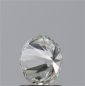Picture of Natural Diamond 1.00 Carats, Round with Very Good Cut, H Color, I1 Clarity and Certified by GIA