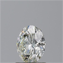 Natural Diamond 1.09 Carats, Round with Excellent Cut, K Color, VS2 Clarity and Certified by GIA