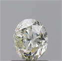 Natural Diamond 0.90 Carats, Round with Very Good Cut, M Color, SI1 Clarity and Certified by GIA