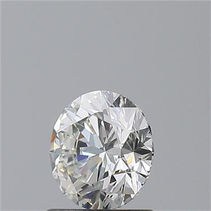 Picture of Natural Diamond 0.92 Carats, Round with Excellent Cut, I Color, VS2 Clarity and Certified by GIA