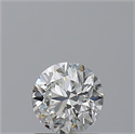Diamante Natural 0.90 quilates, Redondo , Color H, claridad SI2 y certificado GIA