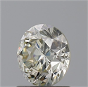 Diamante Natural 1.00 quilates, Redondo , Color M, claridad VVS2 y certificado GIA
