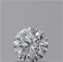 Diamante Natural 0.70 quilates, Redondo , Color F, claridad SI1 y certificado GIA