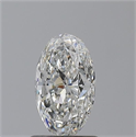 Diamante Natural 1.00 quilates, Ovalado , Color F, claridad SI1 y certificado GIA