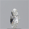 Natural Diamond 1.00 Carats, Oval with  Cut, G Color, VVS2 Clarity and Certified by GIA