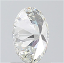 Natural Diamond 1.00 Carats, Oval with  Cut, I Color, SI2 Clarity and Certified by GIA