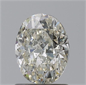 Diamante Natural 1.00 quilates, Ovalado , Color K, claridad SI2 y certificado GIA
