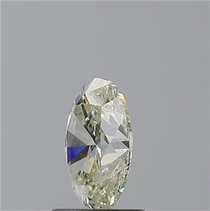 Foto Diamante Natural 1.05 quilates, Ovalado , Color K, claridad I1 y certificado GIA de