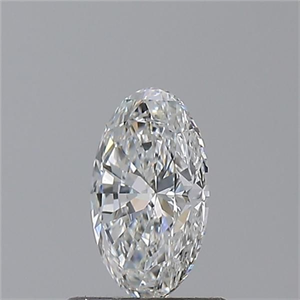 Picture of Natural Diamond 0.70 Carats, Oval with  Cut, F Color, VS1 Clarity and Certified by GIA