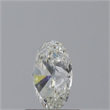 Diamante Natural 0.71 quilates, Ovalado , Color I, claridad VVS1 y certificado GIA