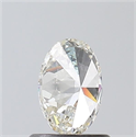 Natural Diamond 0.70 Carats, Oval with  Cut, J Color, SI2 Clarity and Certified by GIA