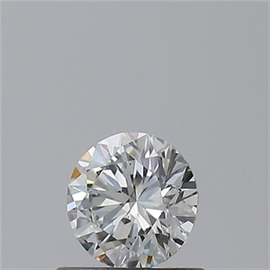 Foto Diamante Natural 0.50 quilates, Redondo , Color G, claridad SI1 y certificado GIA de