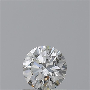 Picture of Natural Diamond 0.51 Carats, Round with Excellent Cut, H Color, SI2 Clarity and Certified by GIA