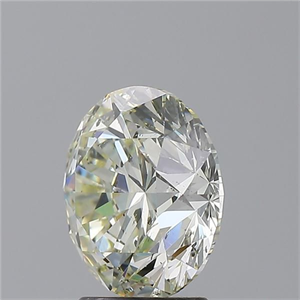 Foto Diamante Natural 3.03 quilates, Redondo , Color M, claridad SI2 y certificado IGI de