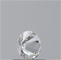Diamante Natural 0.42 quilates, Redondo , Color F, claridad VS1 y certificado GIA