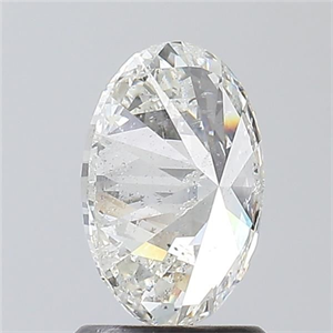 Picture of Natural Diamond 1.50 Carats, Oval with  Cut, H Color, I1 Clarity and Certified by GIA