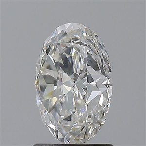Picture of Natural Diamond 1.51 Carats, Oval with  Cut, G Color, VS2 Clarity and Certified by GIA