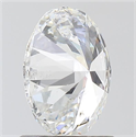 Natural Diamond 1.00 Carats, Oval with  Cut, G Color, SI2 Clarity and Certified by GIA