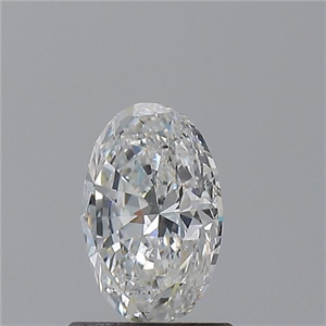Picture of Natural Diamond 1.00 Carats, Oval with  Cut, F Color, SI2 Clarity and Certified by GIA