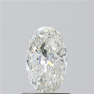 Foto Diamante Natural 1.00 quilates, Ovalado , Color H, claridad SI2 y certificado GIA de