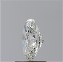 Natural Diamond 1.01 Carats, Oval with  Cut, I Color, I1 Clarity and Certified by GIA