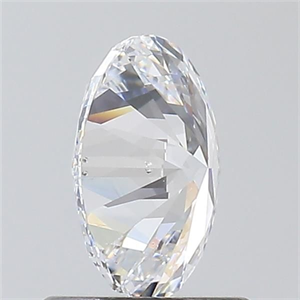 Picture of Natural Diamond 0.90 Carats, Oval with  Cut, D Color, SI1 Clarity and Certified by GIA