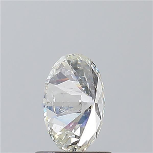Foto Diamante Natural 1.01 quilates, Ovalado , Color J, claridad SI2 y certificado GIA de