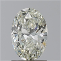 Diamante Natural 1.06 quilates, Ovalado , Color K, claridad SI2 y certificado GIA
