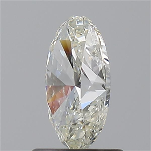 Foto Diamante Natural 1.01 quilates, Ovalado , Color K, claridad SI2 y certificado GIA de