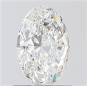 Diamante Natural 0.90 quilates, Ovalado , Color F, claridad VS1 y certificado GIA