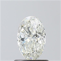 Diamante Natural 0.90 quilates, Ovalado , Color J, claridad VS2 y certificado GIA
