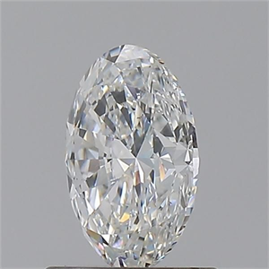 Picture of Natural Diamond 0.80 Carats, Oval with  Cut, E Color, VS2 Clarity and Certified by GIA