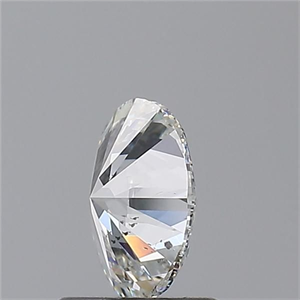 Foto Diamante Natural 0.80 quilates, Ovalado , Color H, claridad SI1 y certificado GIA de
