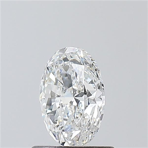 Picture of Natural Diamond 0.80 Carats, Oval with  Cut, E Color, SI1 Clarity and Certified by GIA