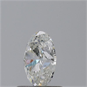 Diamante Natural 0.70 quilates, Ovalado , Color G, claridad SI2 y certificado GIA