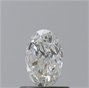 Diamante Natural 0.70 quilates, Ovalado , Color G, claridad SI1 y certificado GIA