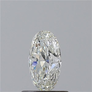 Foto Diamante Natural 0.70 quilates, Ovalado , Color I, claridad SI1 y certificado GIA de