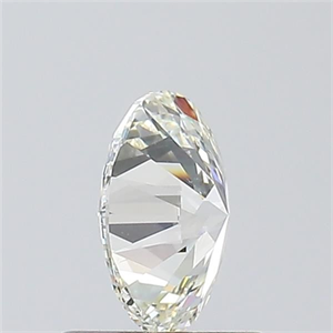 Foto Diamante Natural 0.70 quilates, Ovalado , Color K, claridad SI1 y certificado GIA de